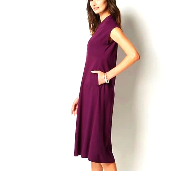 J Jill Fit & Flare Dress Small Petite - Picture 13 of 16